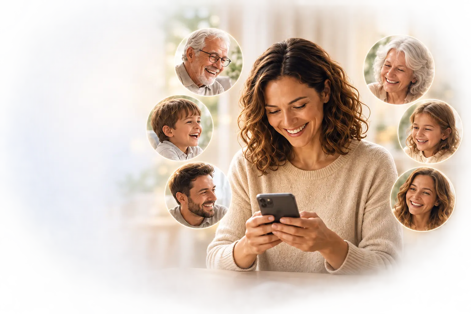 A mother inviting generations of her family into their shared Halo